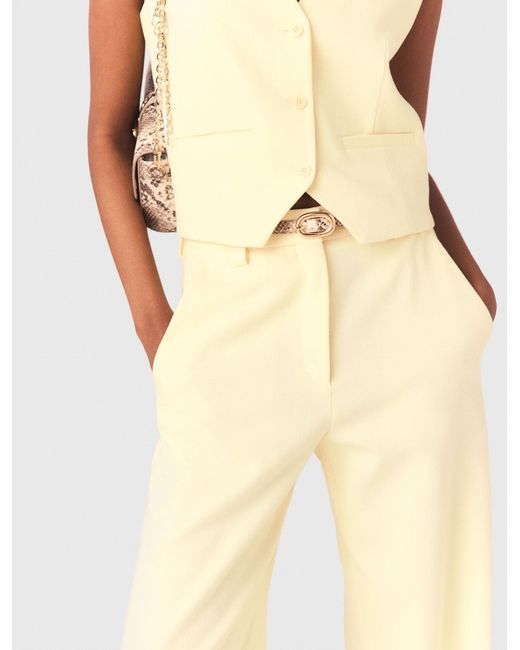 Maje Natural Suit Trousers