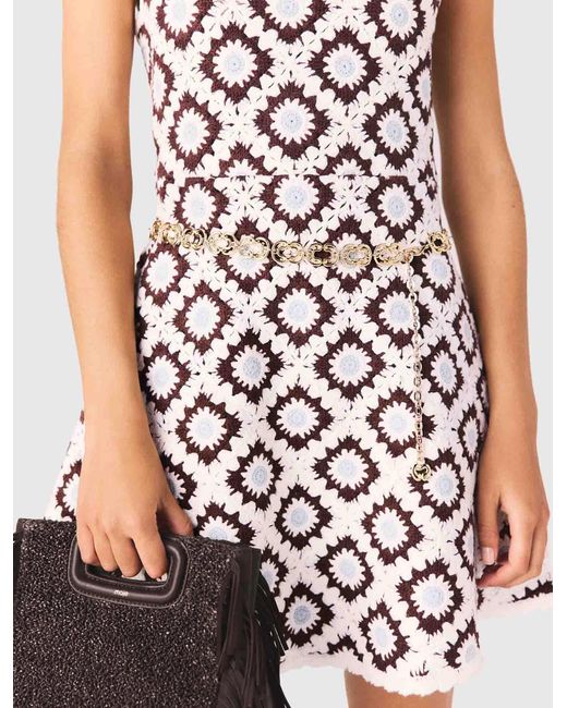 Maje Natural Chain Belt With New Link