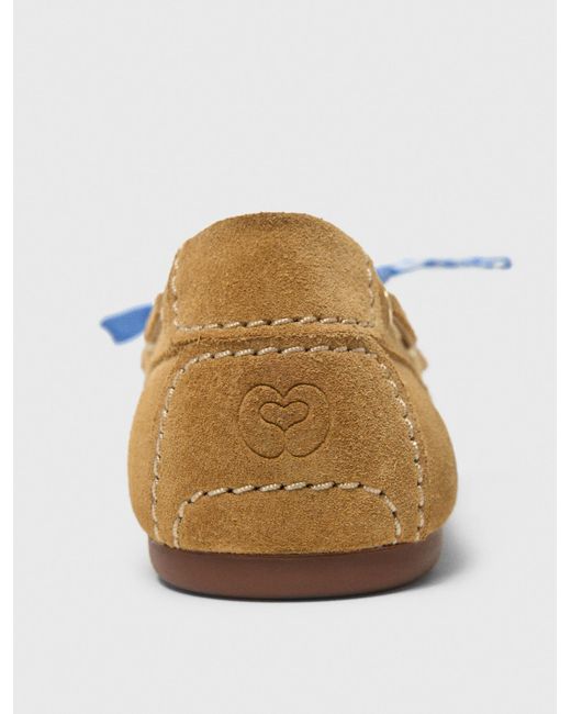Maje White Bootsschuh Aus Veloursleder