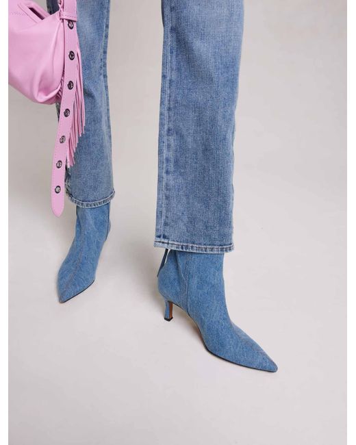 Cheap shop denim boots