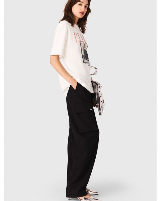 Maje White X Céline Dion T-Shirt