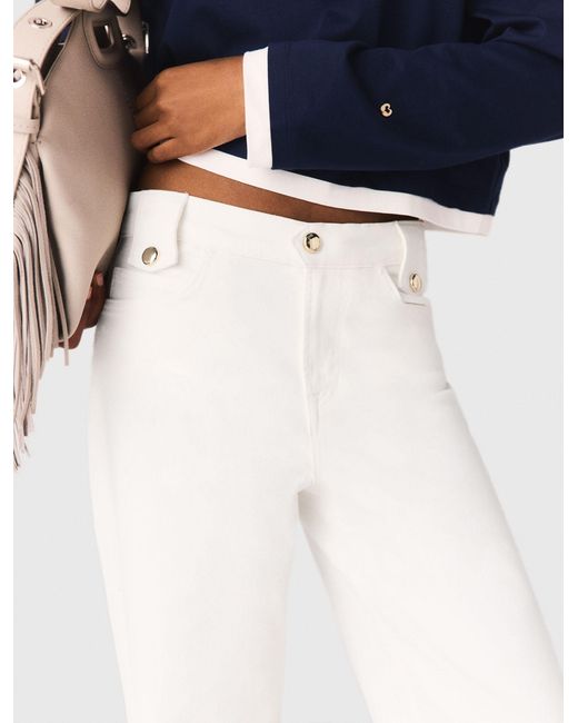 Maje Blue Flared Jeans