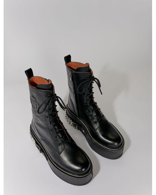 punk combat boots
