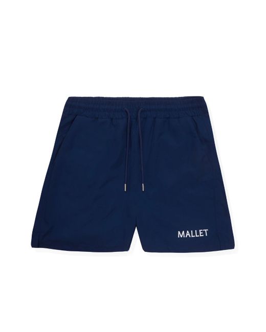 Mallet Blue Small Logo Swim Short Trainers for men