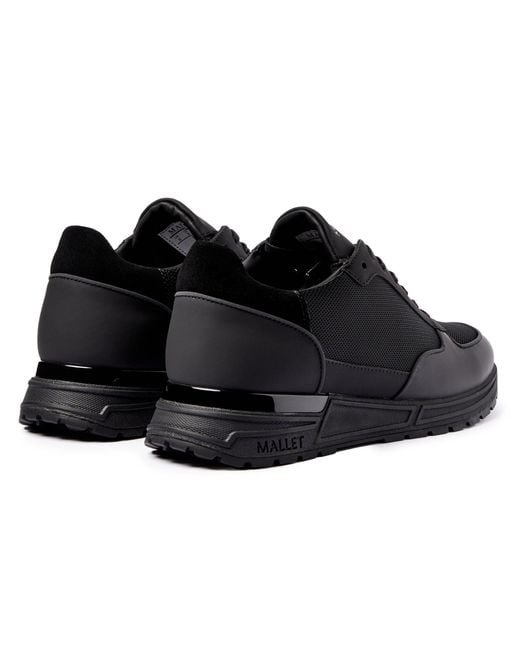 Mallet London Mallet Popham Lite Blackout Trainers for men