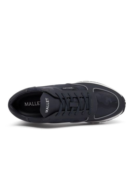 Mallet Blue Mallet Popham Lite Camo Trainers for men