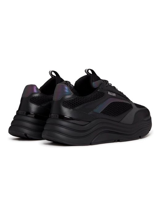 Mallet London Black Mallet Cyrus 2.0 Triple Iridescent Trainers for men