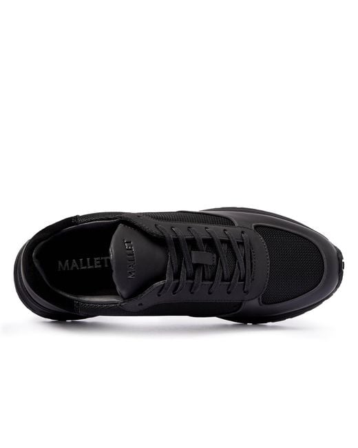 Mallet London Mallet Popham Lite Blackout Trainers for men