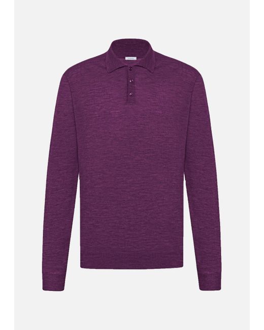Malo Purple Polo Shirt for men