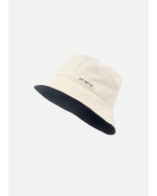 Malo White Cotton Fisherman'Hat for men