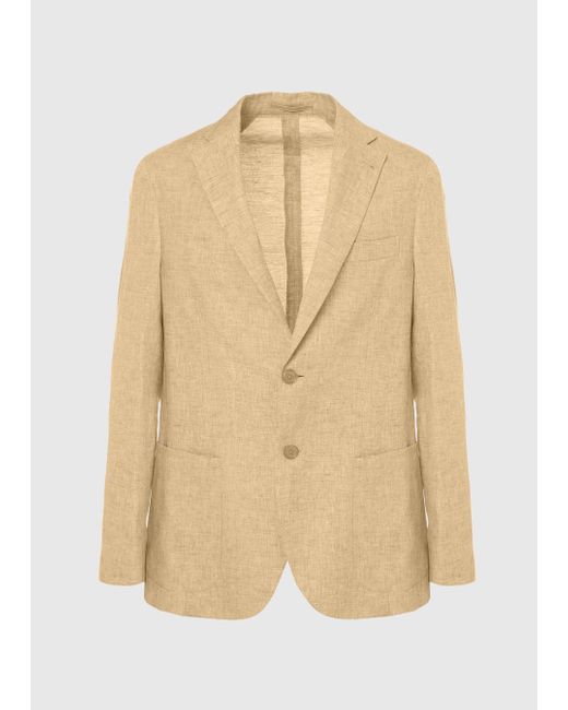 Malo Natural Linen Jacket for men