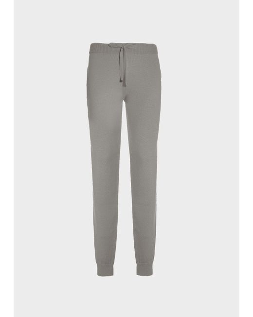 Malo Gray Cashmere Trousers for men