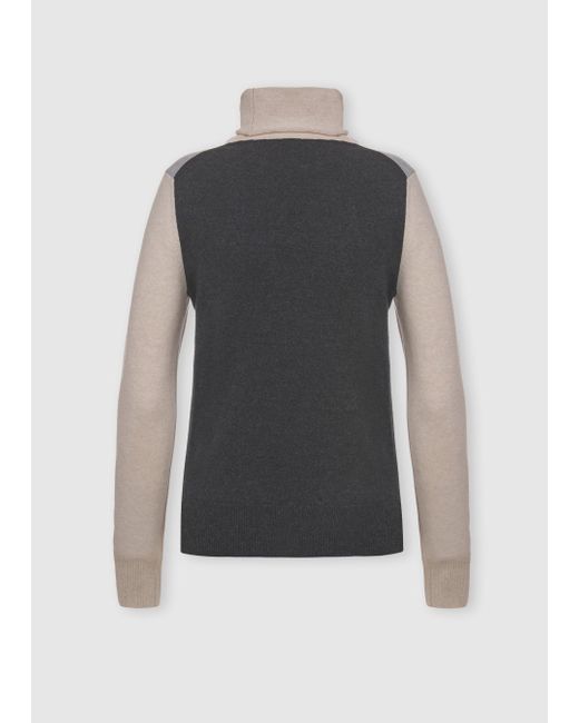 Malo Gray Cashmere Turtleneck Sweater, Candies