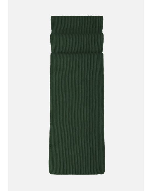 Malo Green Cashmere Scarf for men