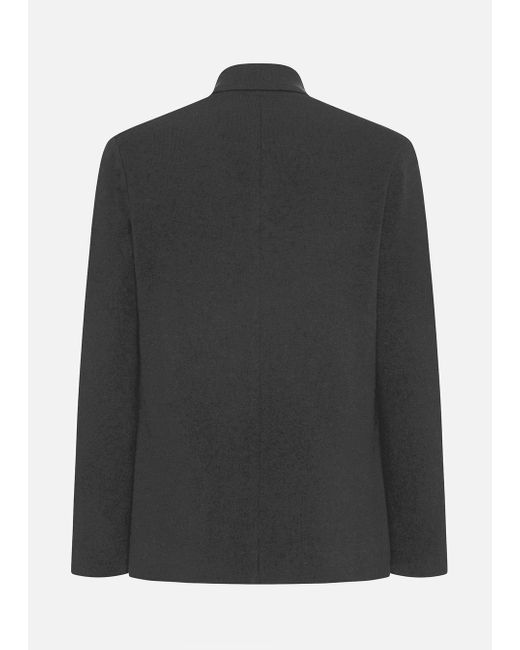 Malo Black Virgin Wool And Cashmere Jacket for men