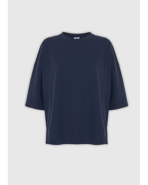 Malo Blue Cotton T-Shirt