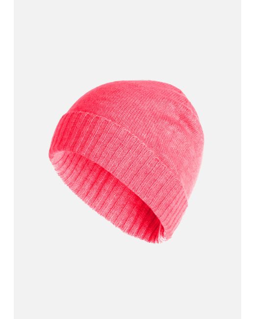 Malo Pink Cashmere Hat for men