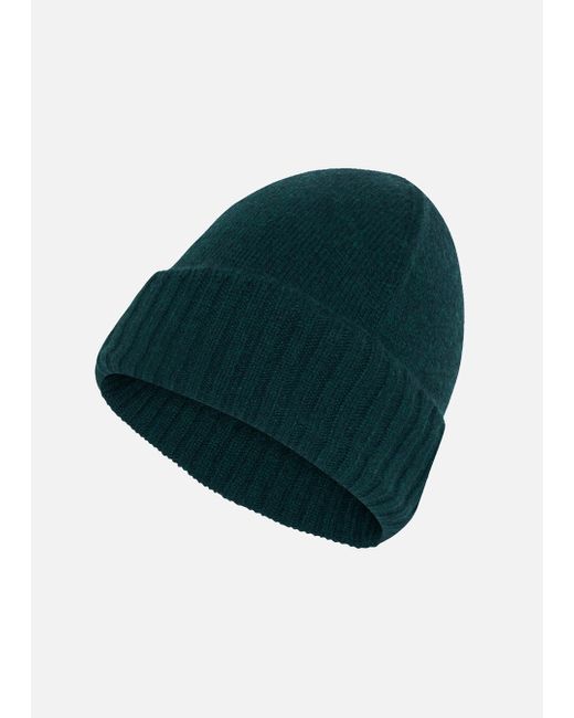 Malo Green Cashmere Hat for men