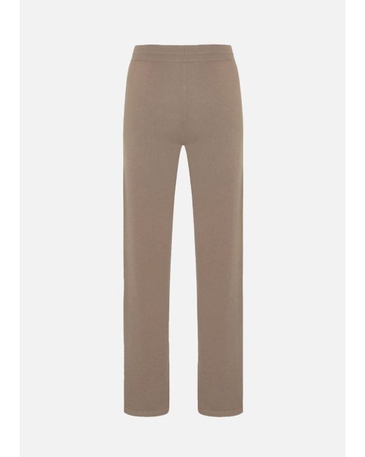 Malo Natural Cashmere Jogger Trousers
