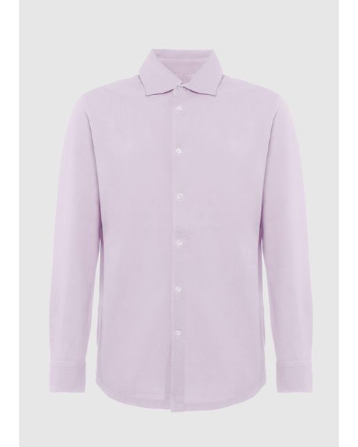 Malo Purple Cotton Jersey for men