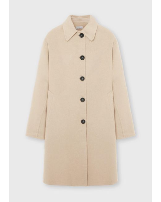 Malo Natural Cashmere Coat for men