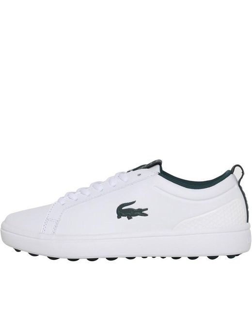 Lacoste Synthetisch Graduate Elite Golf Sneakers Wit in het Wit voor heren  - Lyst