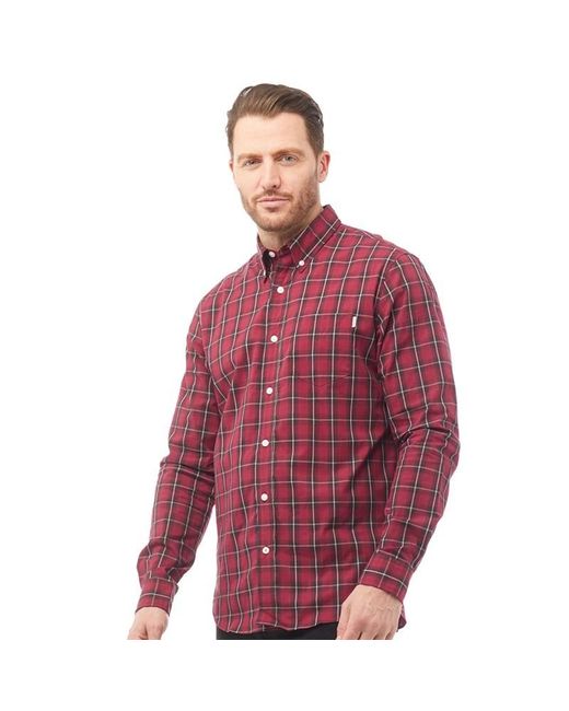 Chemise à Manches Longues IN-R Rouge Carreaux Timberland pour ... Chemise à Manches Longues IN-R Rouge Carreaux Timberland pour ...