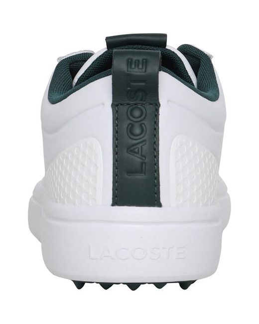 Lacoste Synthetisch Graduate Elite Golf Sneakers Wit in het Wit voor heren  - Lyst