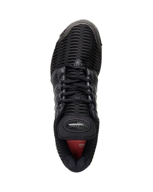 black climacool trainers