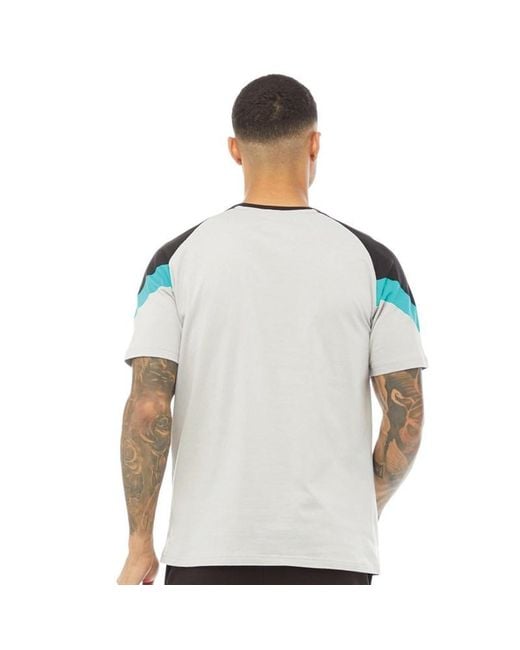 Puma Mercedes Amg Petronas T Shirt Medium Grey Heather Black Teal For Men Lyst