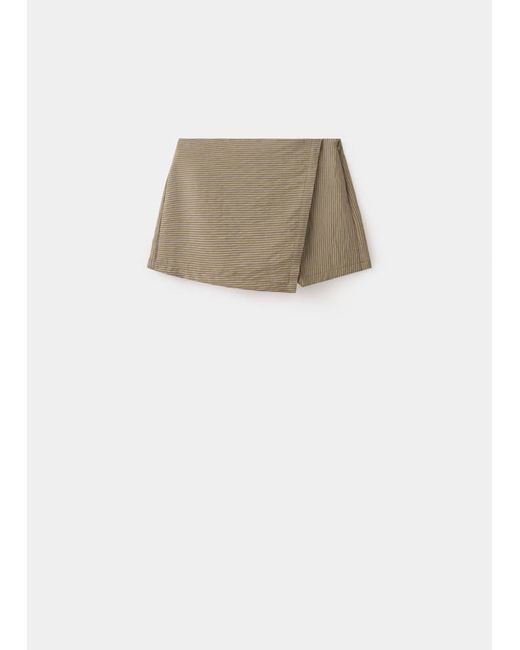 Mango Natural Lyocell Skort
