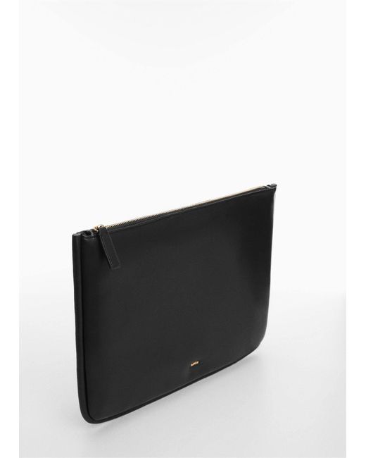 Mango Black Padded Laptop Case