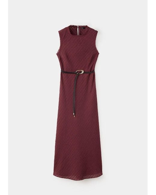 Mango Purple Dress Baggy-W