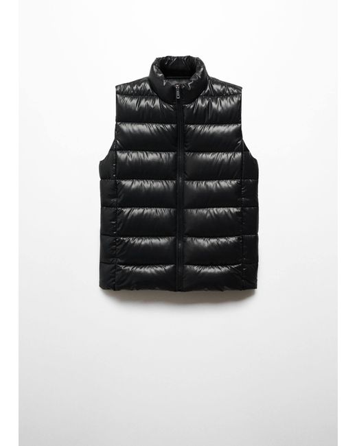 Mango Blue Ultra-light Quilted Gilet