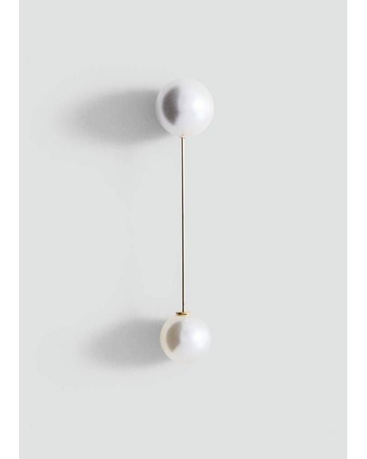 Mango White Pearl Brooch