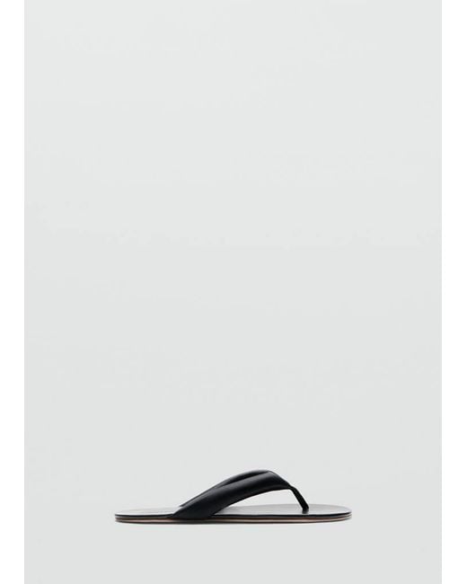 Mango Red Padded Sandal