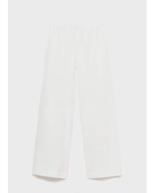 Mango Natural Fluid Cotton Pyjama Bottoms