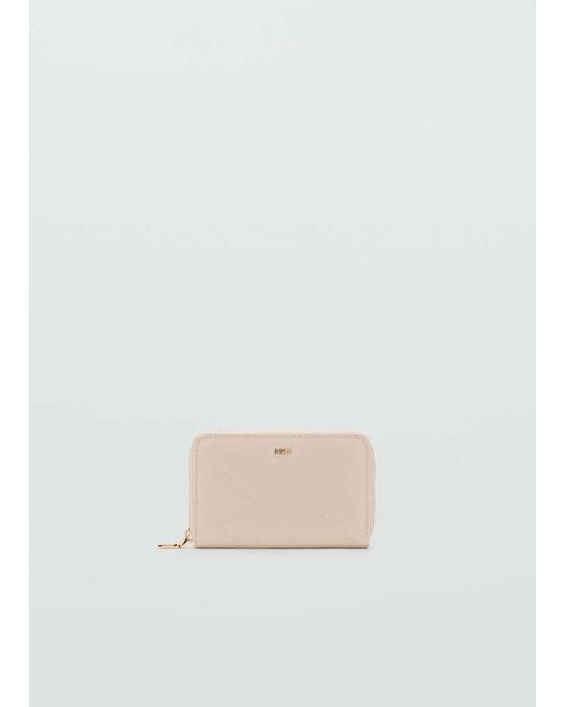Mango Natural Medium Padded Wallet