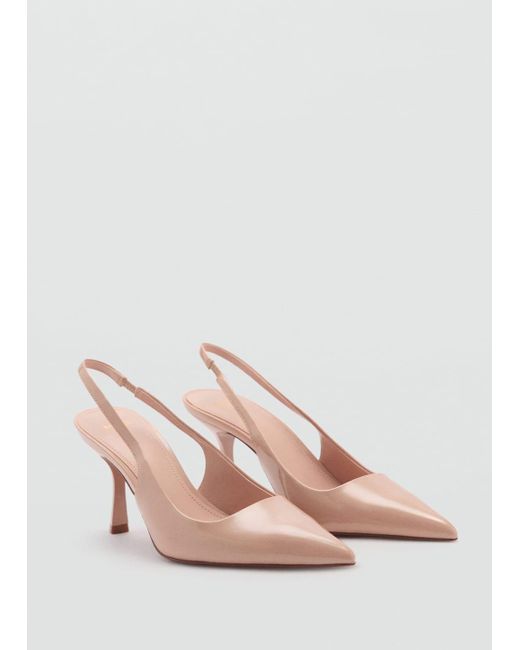 Pink pointed shoes deals