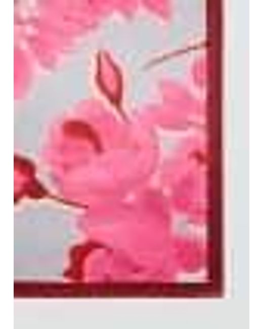Foulard stampa floreale di Mango in Pink