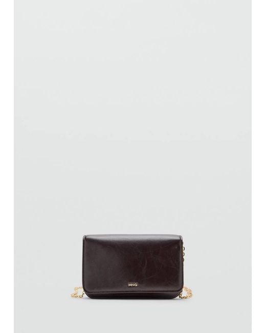 Mango White Small Crossbody Bag