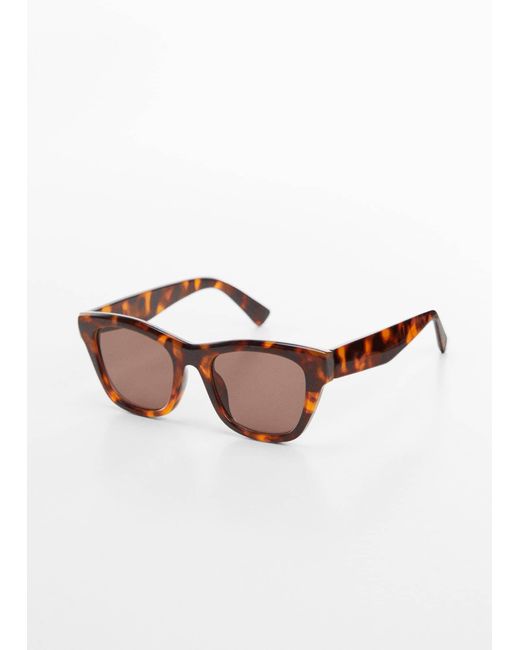 Mango Black Acetate Frame Sunglasses