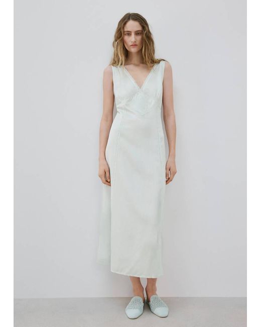 Mango White Lace Detail Nightgown