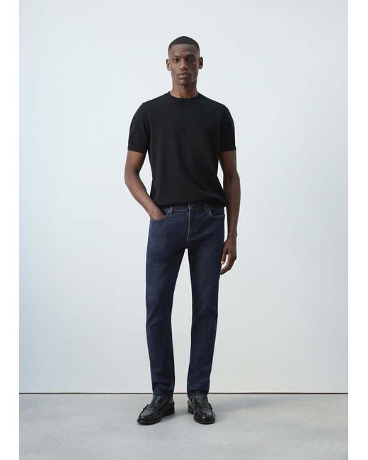Mango Multicolor Jan Slim-Fit Jeans for men