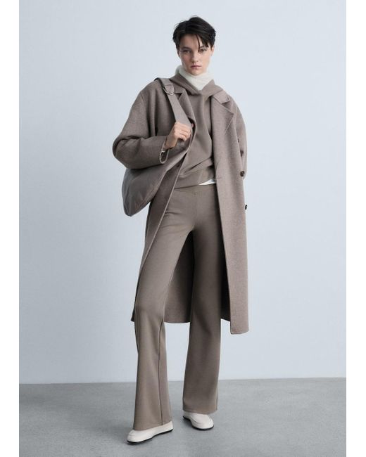 Mango Gray Oversized Hoodie