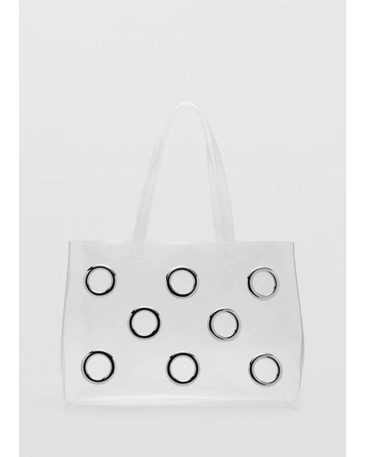 Mango Brown Transparent Tote Bag