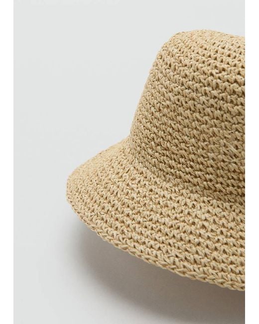 Mango Natural Fibre Bucket Hat