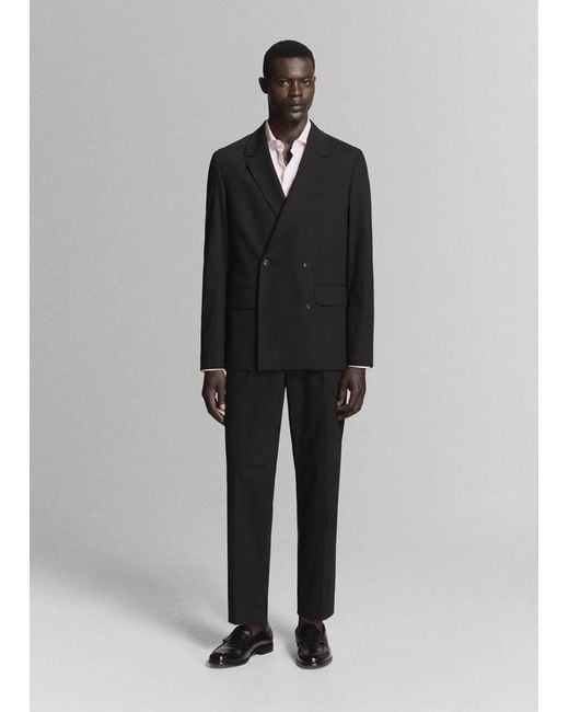 Mango Pink 100% Cotton Slim-Fit Suit Shirt for men