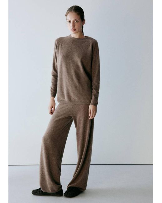 Mango Multicolor 100% Cashmere Sweater