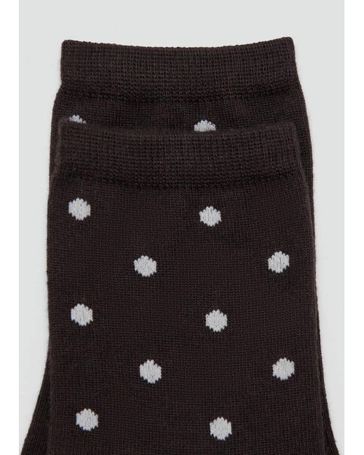 Mango Black Polka Dot Socks